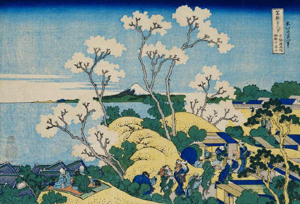 from the Series Thirty-Six Views of Mt. Fuji by Katsushika Hokusai