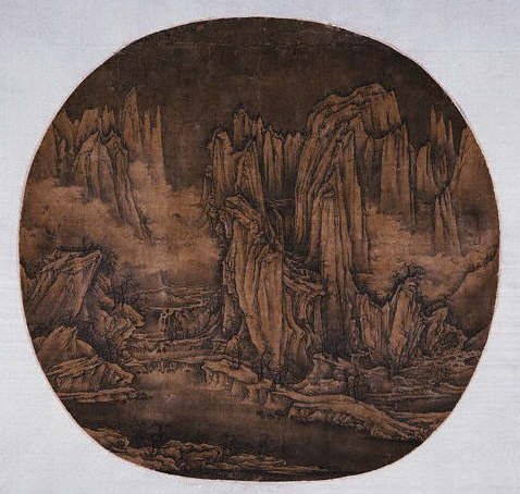 Jagged Peaks and Mountain Streams by Anonymous 12th Century Artist