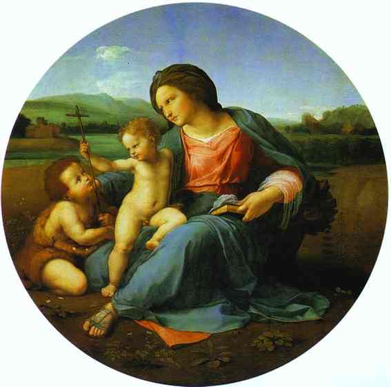 Raphael. Madonna Alba. 1511-1513