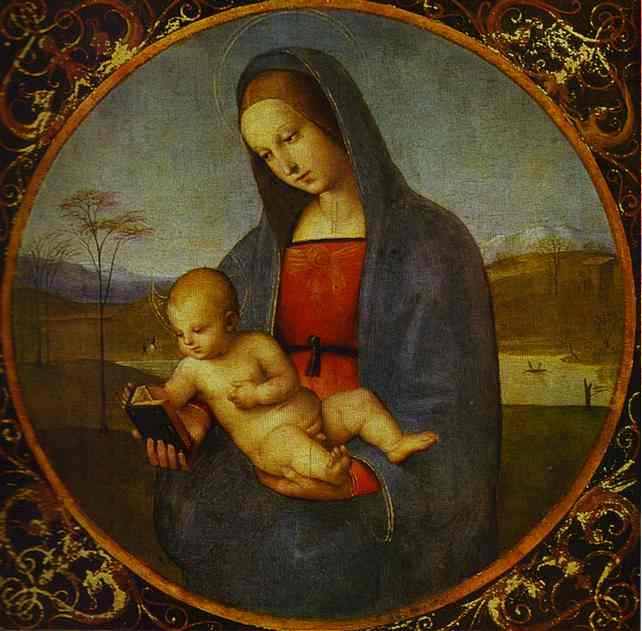 Raphael. Madonna Connestabile. c.1503-1504