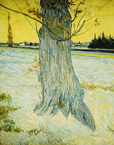 The Old Yew by Vincent van Gogh 1885-1900