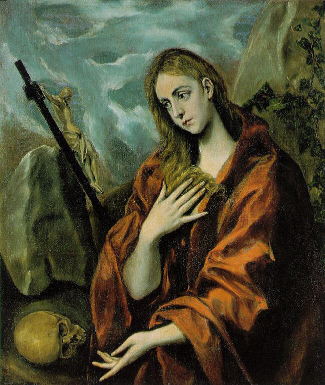 Penance of Mary Magdalene by El Greco