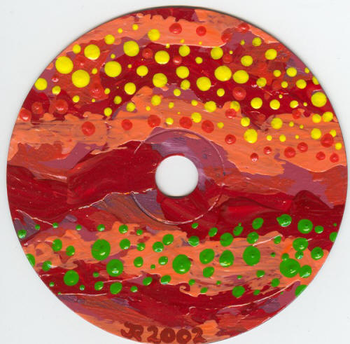 Painted CD by Ruud Janssen