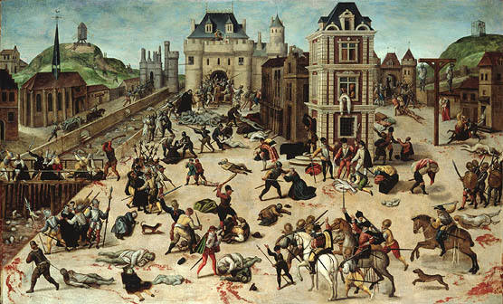 St. Bartholomew's Day Massacre by Franois Dubois