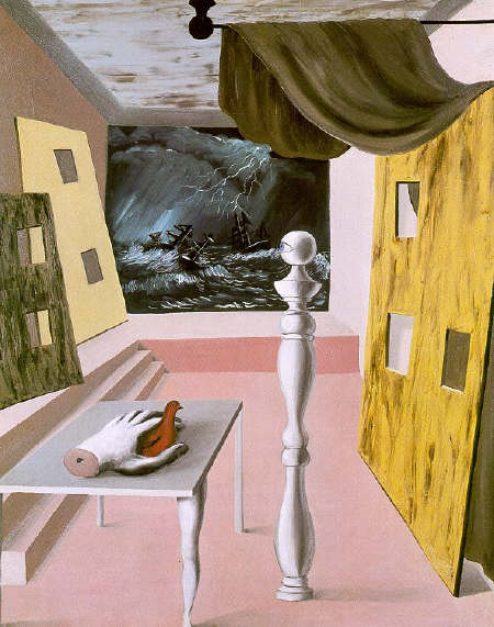 The Difficult Crossing by Rene Magritte, 1926