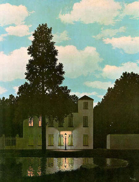 The Empire of Light by Rene Magritte, 1954