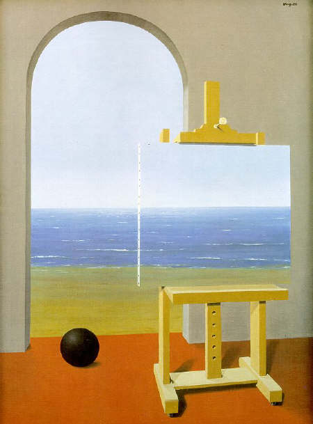 The Human Condition by Rene Magritte, 1935