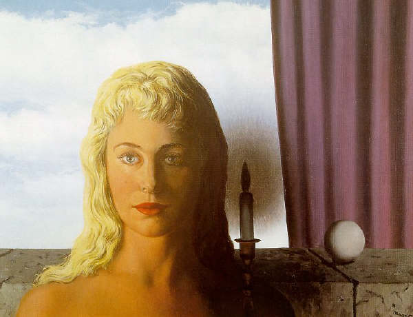 The Ignorant Fairy by Rene Magritte, 1950
