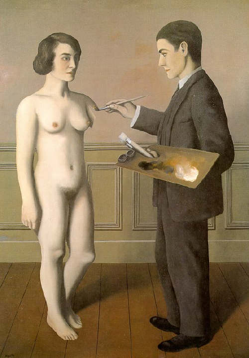Attempting the Impossible by Rene Magritte, 1928