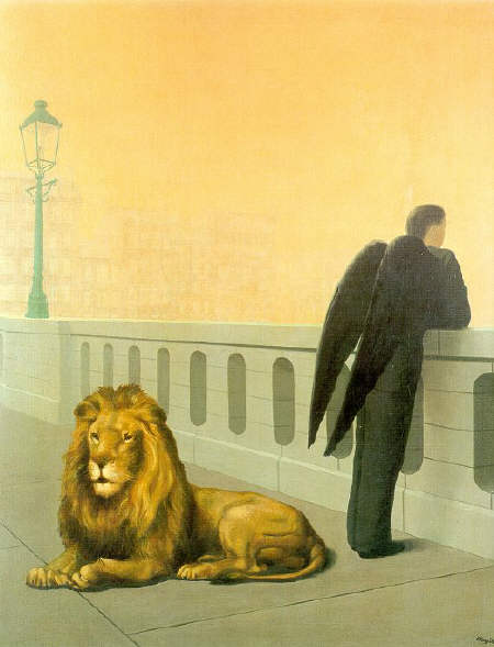 Homesickness by Rene Magritte, 1940