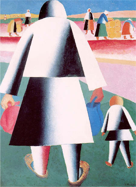 To Harvest by K. Malevich 1928-32