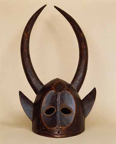 Bambara Animal Mask with Horns