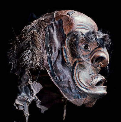 Kwakiutl Mask of Bokwus