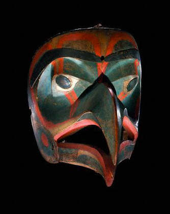 Mask in the Form of a Bird