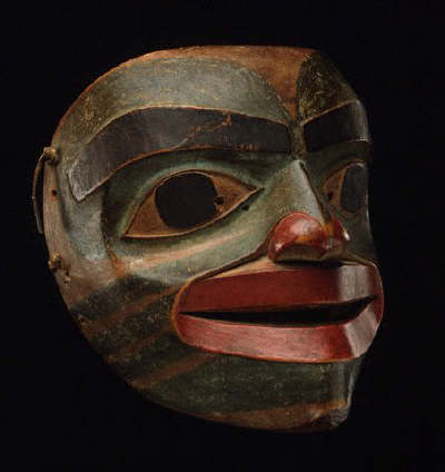 Tlingit Human Face Mask