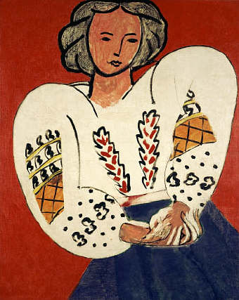 La blouse roumaine by Henri Matisse, 1940