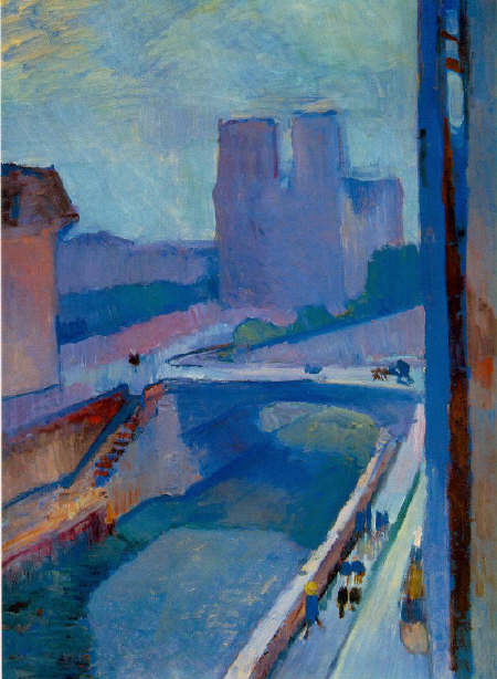 A Glimpse of Notre Dame in the Late Afternoon by Henri Matisse 1902