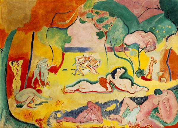 The Joy of Life by Henri Matisse 1905-1906