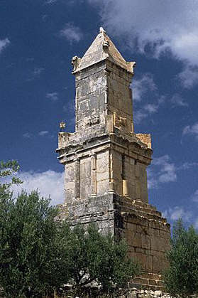 Punic Mausoleum in Dougga, Tunisia