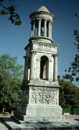 Roman Mausoleum at St.-Remy-de-Provence, France