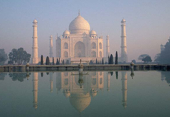 Taj Mahal ca. 1632-1643 Agra, Uttar Pradesh, India
