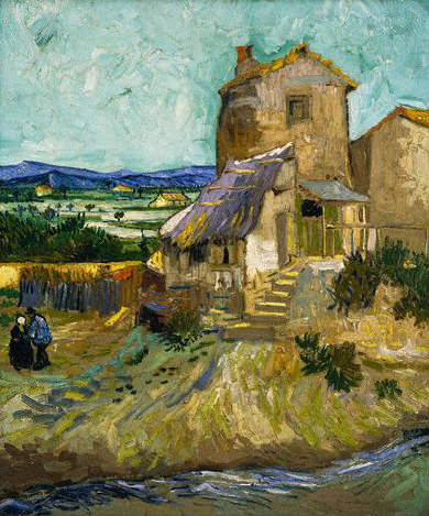 The Old Mill by Vincent van Gogh 1888