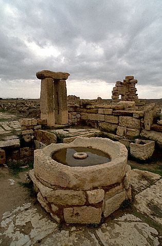Ancient Oil Mill in Sbeitla, Tunisia