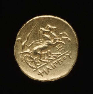 Chariot on the Recto of an Ancient Greek Coin