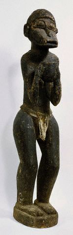 Statue of Baule Monkey God