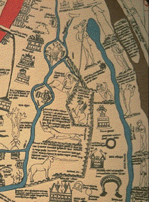 Hereford mappamundi, 1290