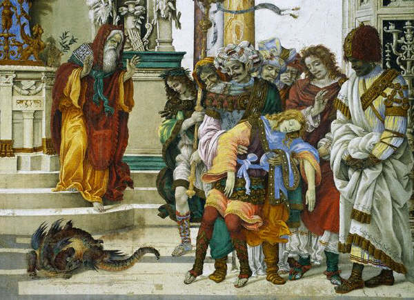 Saint Philip the Apostle and His Miracle Before the Temple of Mars by Filippino Lippi 1502