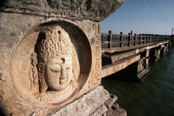Relief Sculpture on Luoyang Bridge, Quanzhou, Fujian Province, China