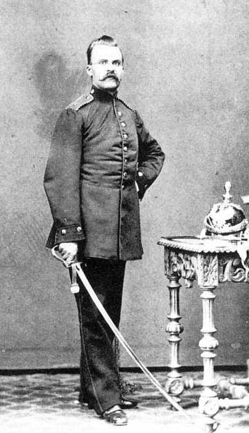 Friedrich Nietzsche in Military Uniform