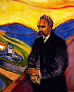 Friedrich Nietzsche by Edvard Munch