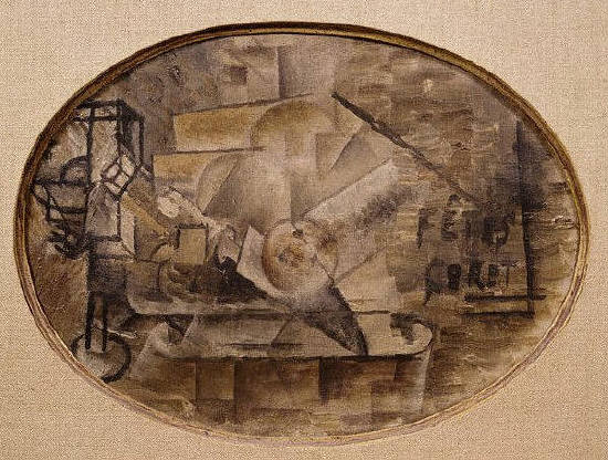 Cubist Still Life by George Braque 1910-1915