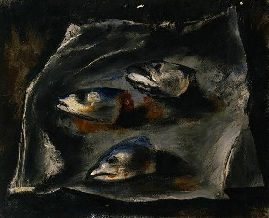 Fish Heads by Jean Fautrier 1927