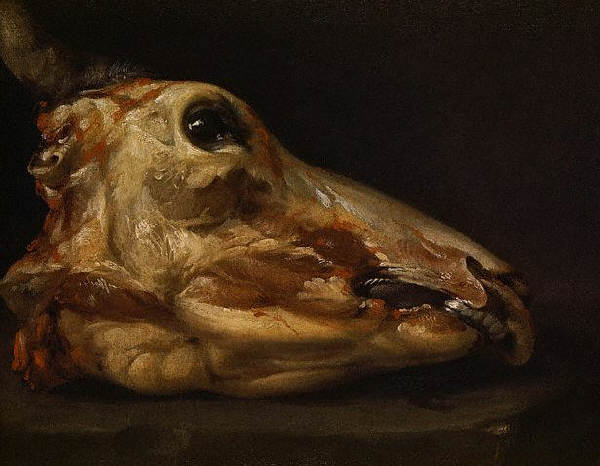 Francisco Jose de Goya, Calf's Head ca. 1810