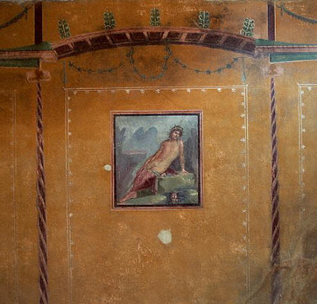 Narcissus Pompeiian fresco