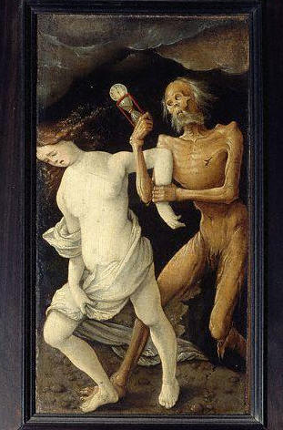 Death and a Young Woman by Hans Baldung Grien 1498-1545