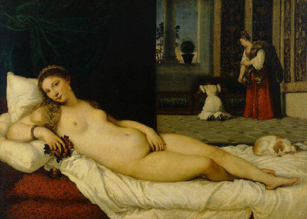 Venus of Urbino by Titian 1538