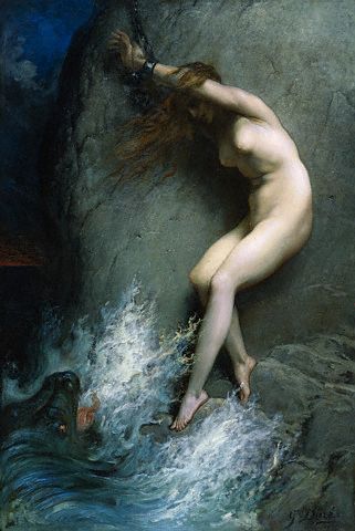 Andromeda by Gustave Dore 1869