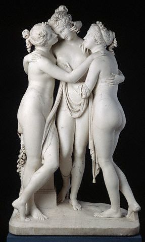 The Three Graces by Antonio Canova 1816