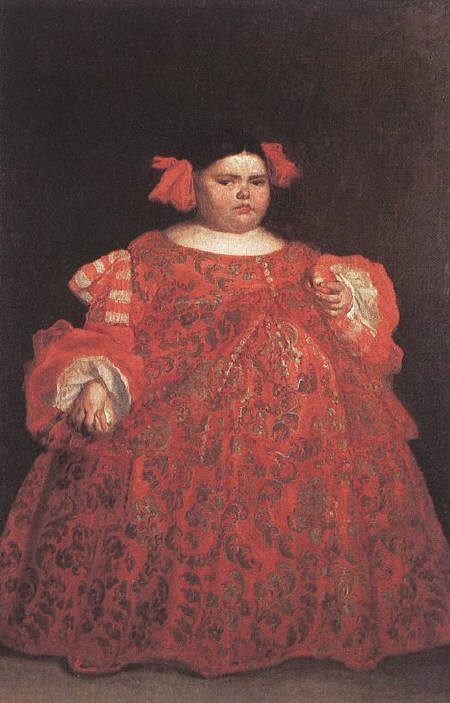 Eugenia Martinez Valleji, called La Monstrua by J. Carreno