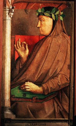 Francesco Petrarch by Justo de Gante 15th century
