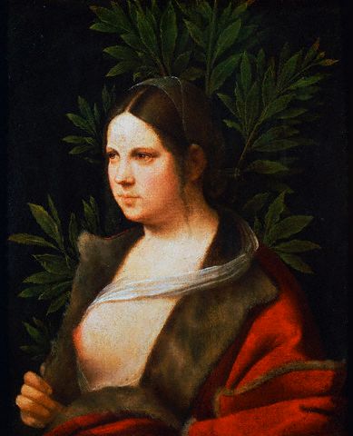 Portrait of a Young Woman (Laura) by Giorgione