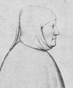 This drawing of Petrarch was done by his friend Lombardo della Sala