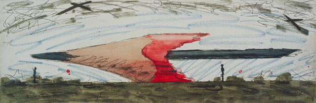 Claes Oldenburg Blasted Pencil 1983