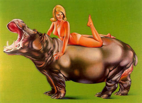 Mel Ramos Hipopotamo 1967