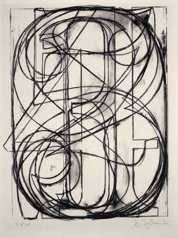 Jasper Johns 0 through 9, 1960