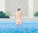 David Hockney Peter Getting Out of Nick’s Pool 1966